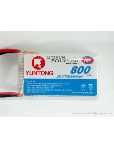 PACK LI-PO 7.4V 800 MAH 10C