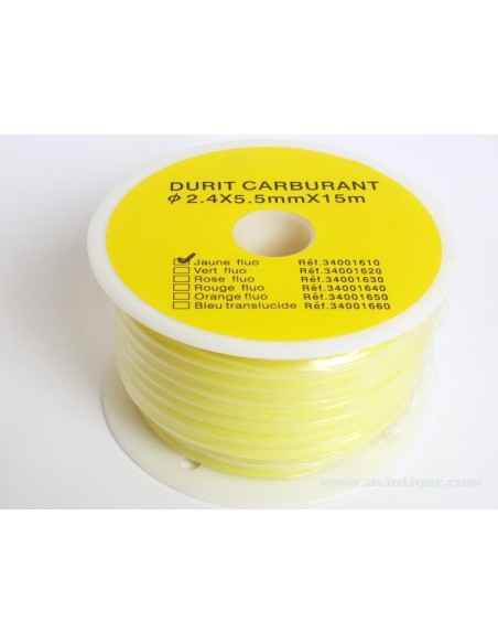 DURITE JAUNE FLUO 2.4X5.2/15M