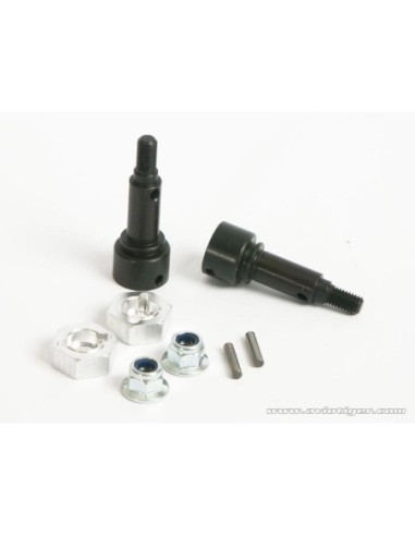 AXE ROUE CVD+HEXAGONE