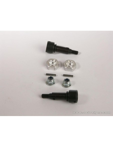 AXE ROUE CVD+HEXAGONE