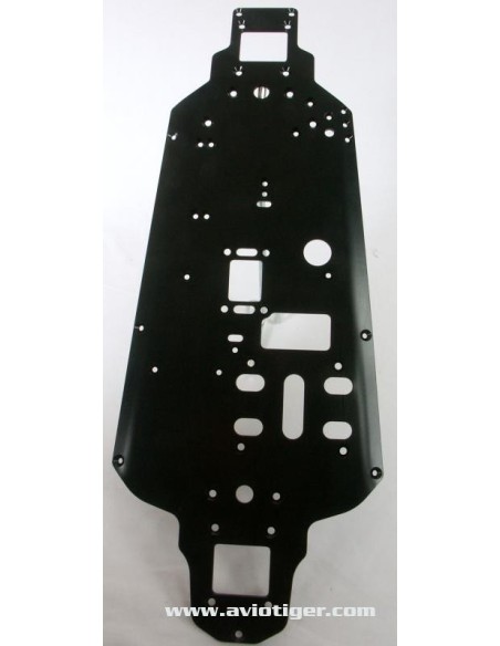 CHASSIS 3MM 7075 NOIR