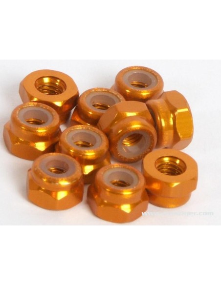 ECROU NYLSTOP OR DIA 3 (S10)