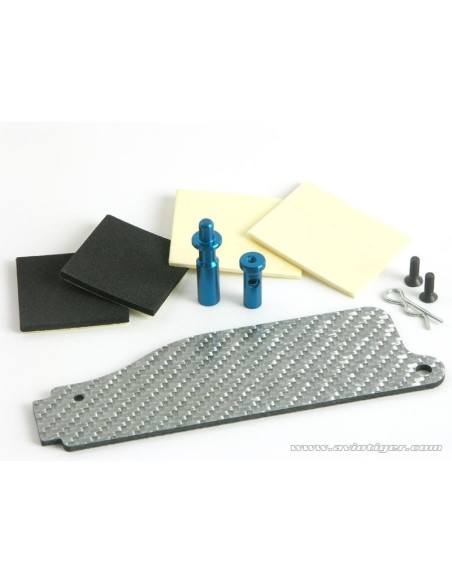 PLATINE BATTERIE CARBONE BUGGY