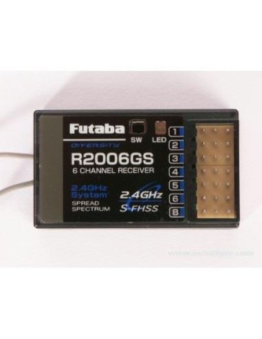 R2006GS 2.4GHZ S-FHSS/FHSS RECEIVER