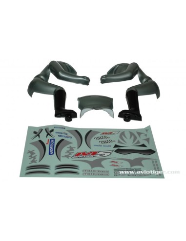 PILOTE ARGENT + DECO M5