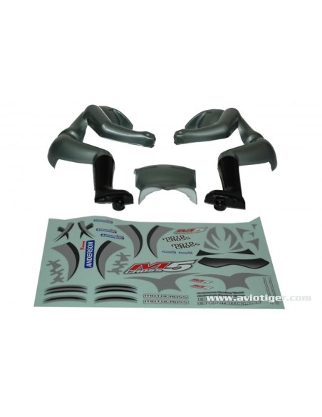 PILOTE ARGENT + DECO M5
