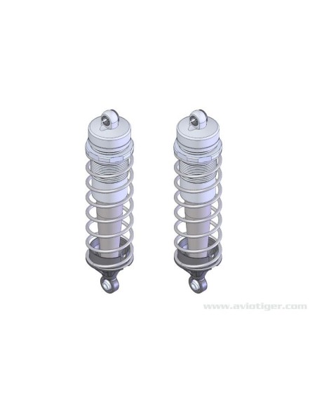 SET AMORTISSEUR AVT ALU