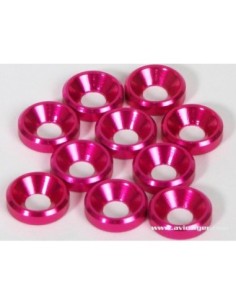 RONDELLE CUVETTE ROUGE 4MM S10