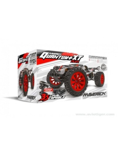 QUANTUM+ XT FLUX 4X4 1/10 SILVER RED