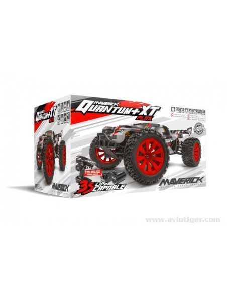 QUANTUM+ XT FLUX 4X4 1/10 SILVER RED