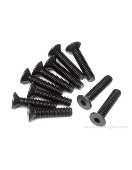 VIS BTR TETE FRAISEE M3X14MM S10