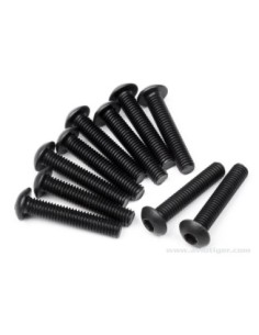 VIS BTR TETE BOMBEE M3X16MM S10