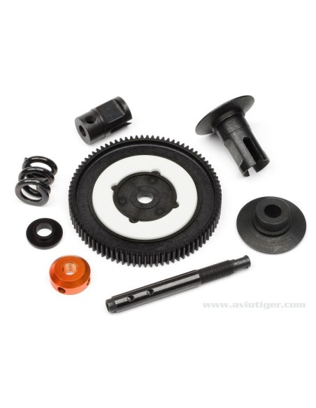 SLIPPER REGLABLE ORANGE