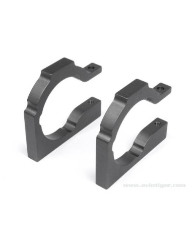 SUPPORT MOTEUR 8MM GRIS FLUX