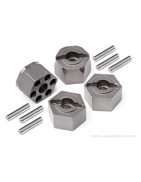 HEXAGONE DE ROUE METAL 12MM