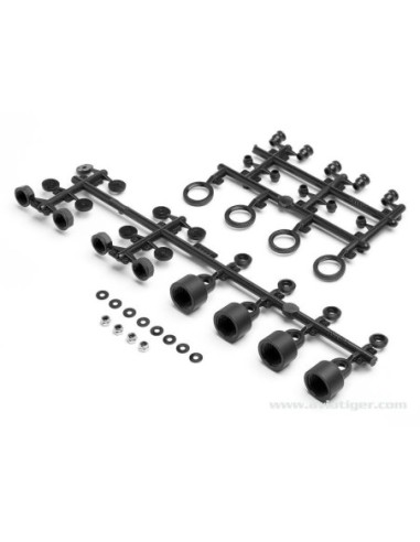SET BOUCHONS AMORTISSEUR XS