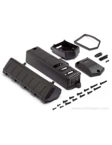 COUVERCLE BATTERIE+BOITIER RX