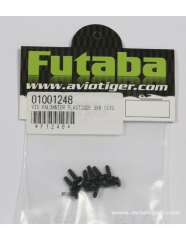 PLASTIC SPREADER SCREW 3X8 (S10)
