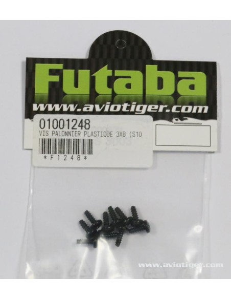 PLASTIC SPREADER SCREW 3X8 (S10)