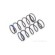 RESSORT AMORTISSEUR BLEU 68mm  (68.9gF) (S2)