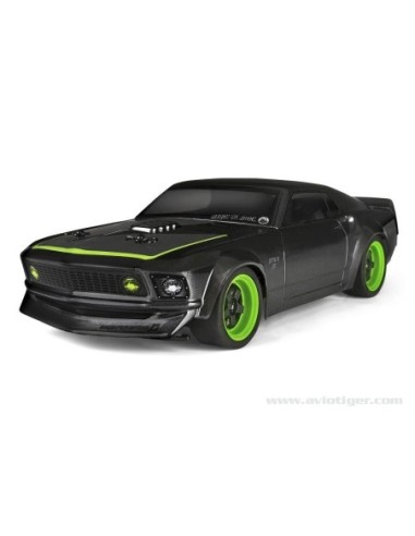 CARROSSERIE MUSTANG RTR-X PEINT 140MM