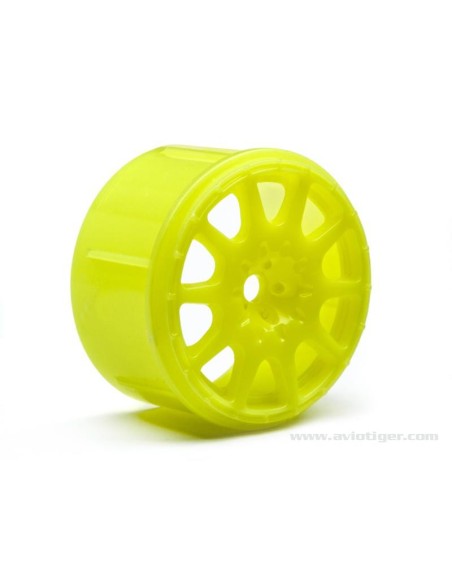 JANTE RALLY MICRO 17MM JAUNE S4