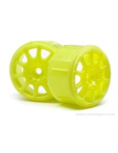 JANTE RALLY MICRO 17MM JAUNE S4 2
