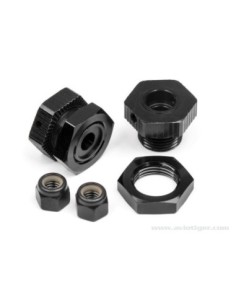 HEXAGONE ALU 17MM NOIR S4