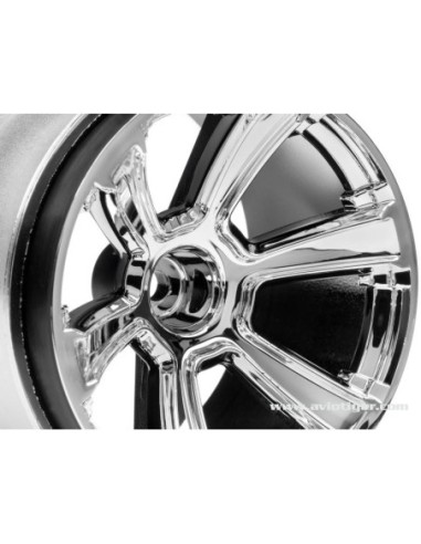 JANTE 6 BRANCHES CHROMEE S2