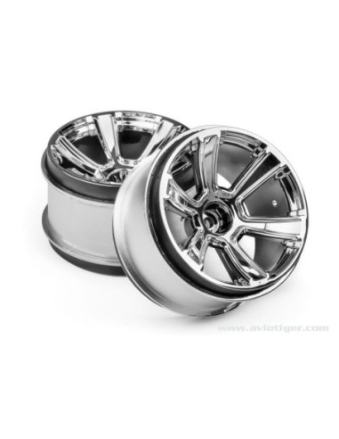 JANTE 6 BRANCHES CHROMEE S2