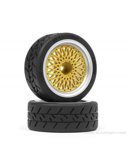 JANTE BBS OR/ARGENT 26MM (6MM OFFSET)