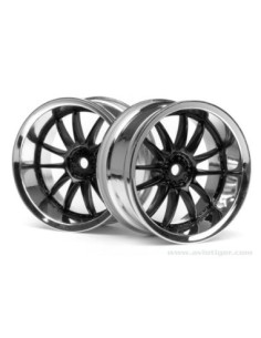 JANTES WORK 26MM CHR/NOIR 6MM