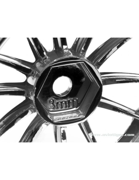 JANTE WORK XSA 02C CHR/GOLD 3MM