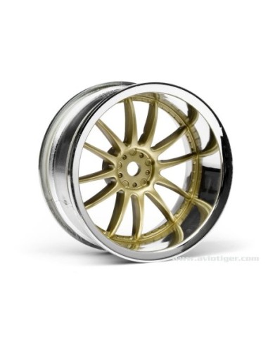 JANTE WORK XSA 02C CHR/GOLD 9MM
