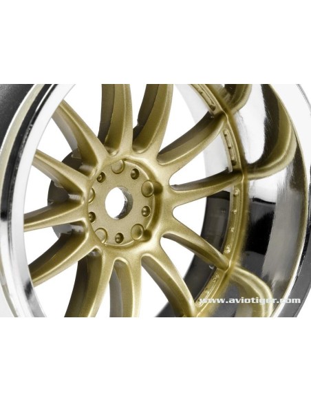 JANTE WORK XSA 02C CHR/GOLD 9MM