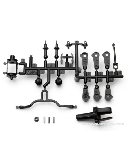 SET PALONNIER SERVO MICRO (Cardans avant, Carter différentiel avant...)