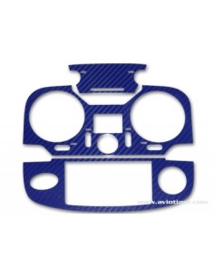 STICKER T12K BLEU METAL LOOK CARBONE