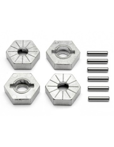 MOYEU ROUE 17MM ARGENT SAVAGE X