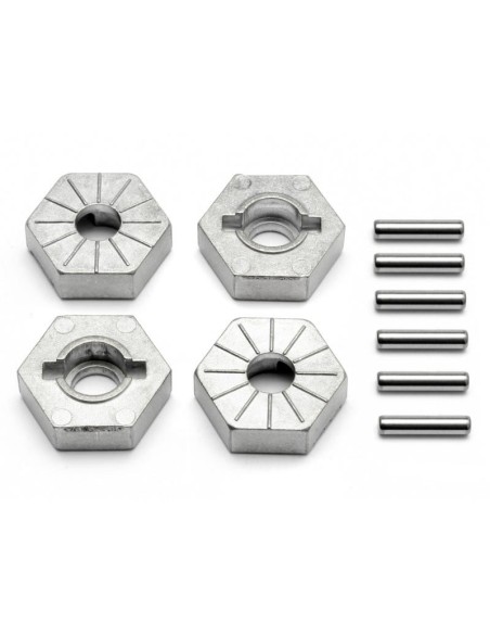 MOYEU ROUE 17MM ARGENT SAVAGE X