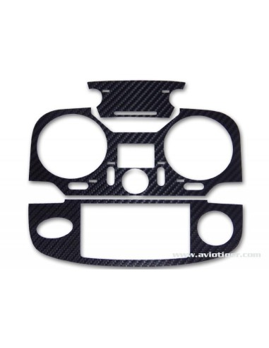 STICKER T12K BLACK METAL CARBON LOOK