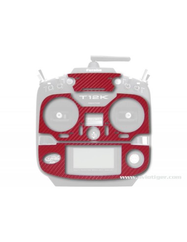 STICKER T12K LOOK CARBONE SET OF 4 COLORS