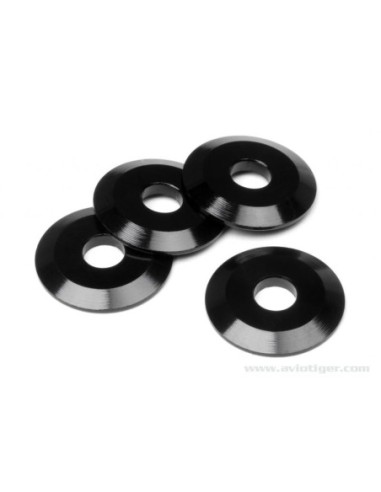ENTRETOISE ALU 4X14X1.5MM