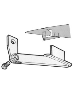 SLOTTED SHUTTER HINGES
