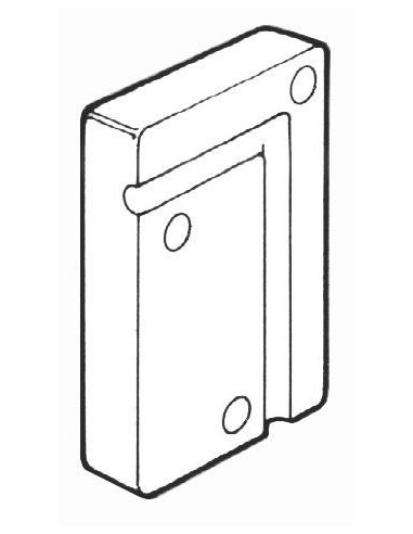 PLAQUETTES NYLON/FIX TRAIN 4