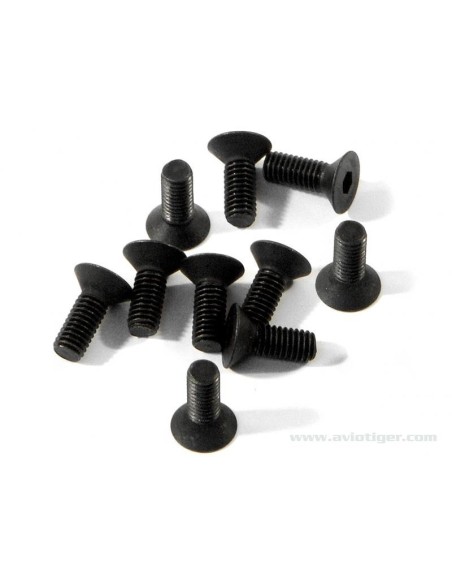 VIS HEX TETE PLATE M3X8MM (S10)