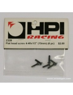 VIS TETE PLATE 4-40 X 1/2