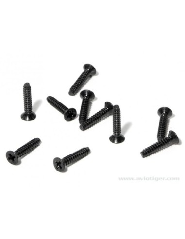 VIS TETE FRAISEE M2 X 10MM (S10)