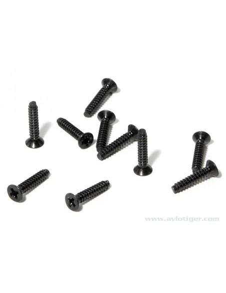 VIS TETE FRAISEE M2 X 10MM (S10)