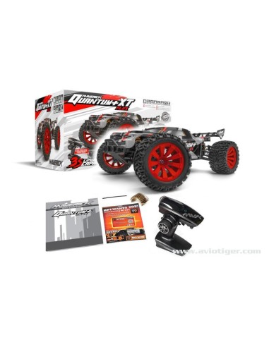QUANTUM+ XT FLUX 4X4 1/10 ARGENT ROUGE