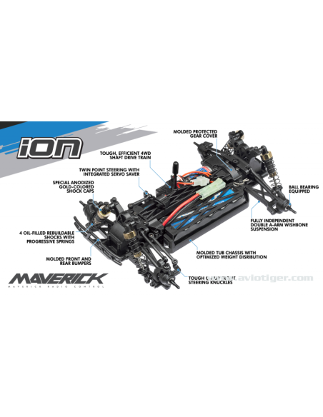 ION DT DESERT TRUCK 1/18 RTR